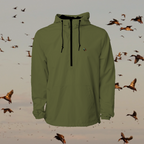 Feathered Supply Logo Lightweight Pullover Windbreaker - (Embroidered)